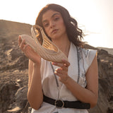 Flats Coco rafia natural