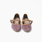Ballerinas Vienna terciopelo malva