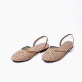 Flats Ana rafia Natural