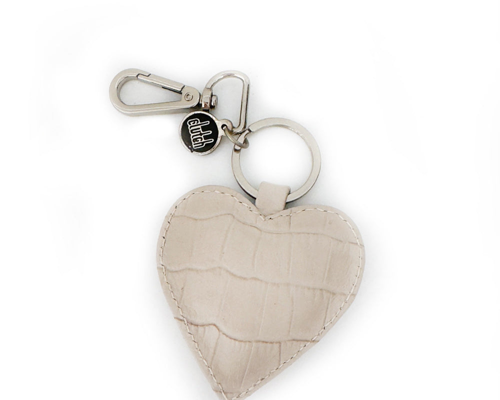 Llaveros de cuero corazón
