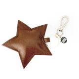 Llaveros de cuero estrella