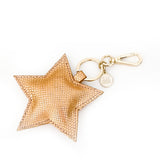 Llaveros de cuero estrella