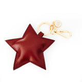 Llaveros de cuero estrella