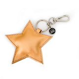Llaveros de cuero estrella
