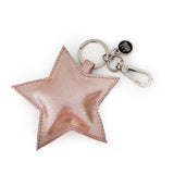 Llaveros de cuero estrella