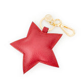 Llaveros de cuero estrella