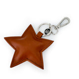 Llaveros de cuero estrella