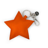 Llaveros de cuero estrella