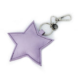 Llaveros de cuero estrella