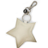 Llaveros de cuero estrella