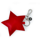 Llaveros de cuero estrella