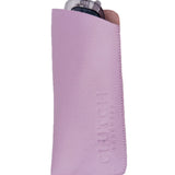 Estuche para lentes de cuero