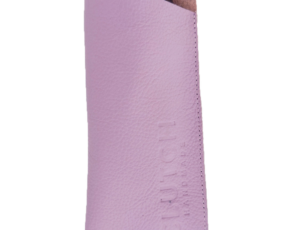 Estuche para lentes de cuero