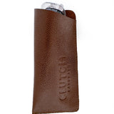 Estuche para lentes de cuero