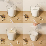 VELIA® Vela Perlada - Blanca