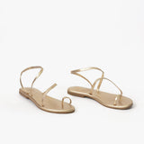 Sandalias Caimán gold x MINIMALENTE