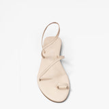 Sandalias Caimán vainilla x MINIMALENTE