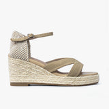 Alpargatas Amy khaki