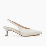 ZAPATOS DE NOVIA | Aura de cuero ivory (a pedido) (Copy)