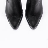 Austin botas de cuero negro