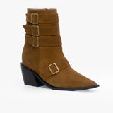 Botin de cuero Cairo Habano