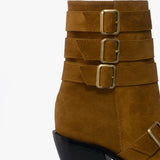 Botin de cuero Cairo Habano