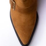 Botin de cuero Cairo Habano