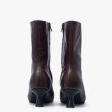 Botin de cuero Coline chocolate