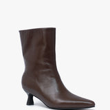 Botin de cuero Coline chocolate