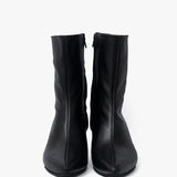Botin de cuero Coline Negro