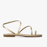 Sandalias Caimán gold x MINIMALENTE