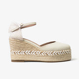 Alpargatas Creta High soguilla blanca