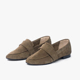 Florencia loafers cuero taupé