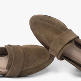 Florencia loafers cuero taupé