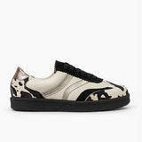 Fausta Zapatillas de cuero animal print