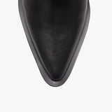Granada botas de cuero negro