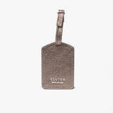 Tag de cuero para maleta cobre