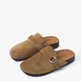 Clogs de cuero Jess Avellana