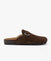 Clogs de cuero Jess Chocolate