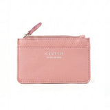 Monedero de cuero Rosa