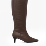 Nash botas de cuero chocolate