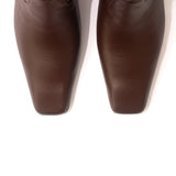 Nash botas de cuero chocolate