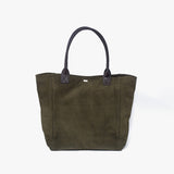 Solene Maxi Tote de Cuero Verde
