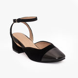 Samantha zapatos de cuero negro