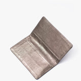 Porta pasaporte de cuero cobre