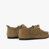 Pratt flats de cuero avellana