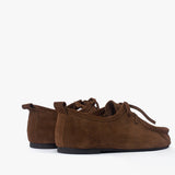 Pratt flats de cuero chocolate