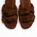 Sandalias Sorento de cuero chocolate