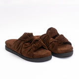 Sandalias Sorento de cuero chocolate