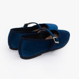 Ballerinas Vienna terciopelo azul
